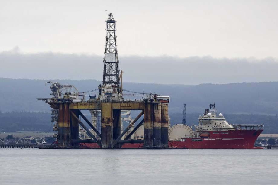Scotland Drilling Rig